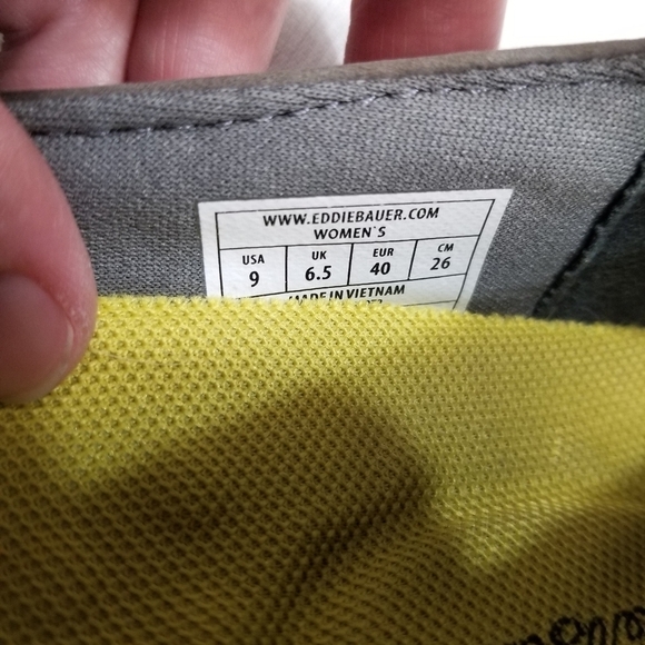 Eddie Bauer | Stine Gray Suede Flats size 9 travex hiking trails outdoor EUC‎ - Picture 9 of 11